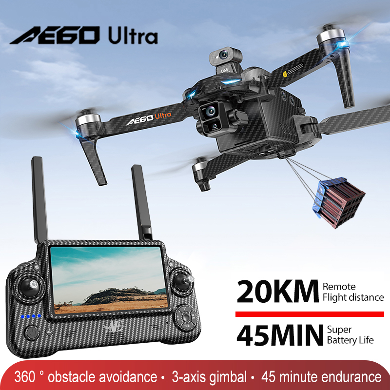 Drone Camera With Gimbal - AE60 نظام تحديد المواقع بدون طيار