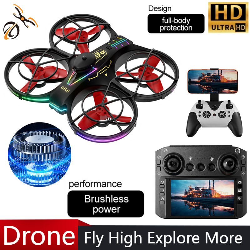 طائرة بدون طيار احترافية RH830 - مراجعة Drone Camera With Gimbal وسعره