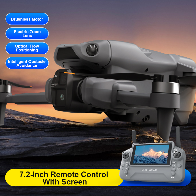 طائرة بدون طيار LF682 للتصوير  - مراجعة Drone Camera With Gimbal وسعره