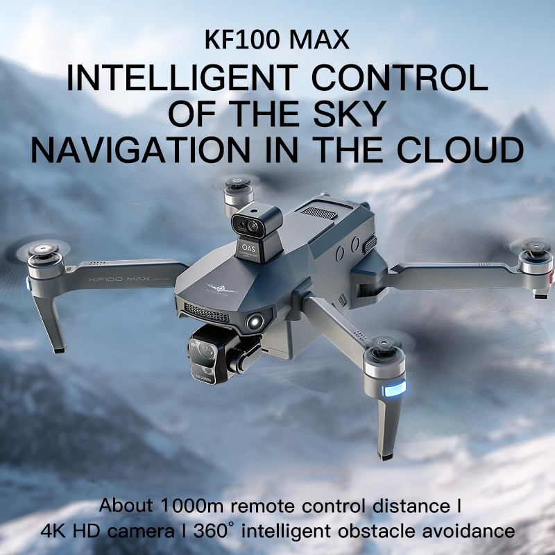 KF100 MAX GPS الطائرة بدون طيا - مراجعة Drone Camera With Gimbal وسعره