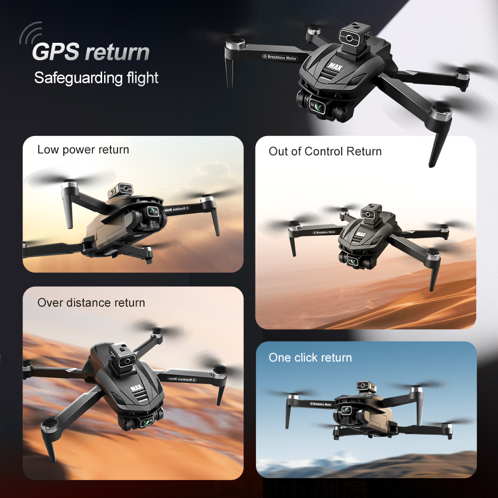 V168 PRO Max GPS Drone 8K Prof - مراجعة Drone Camera 4K وسعره