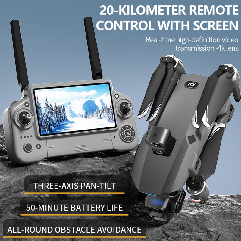 طائرة بدون طيار جديدة لعام 202 - مراجعة Drone Camera With Gimbal وسعره