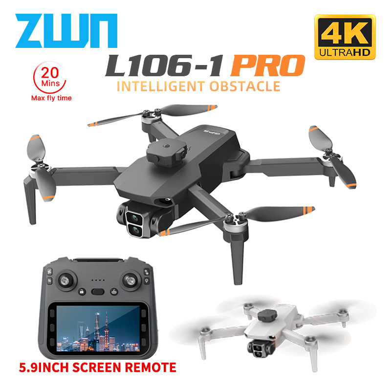 L106-1PRO GPS طائرة بدون طيار  - مراجعة Drone Camera 4K وسعره
