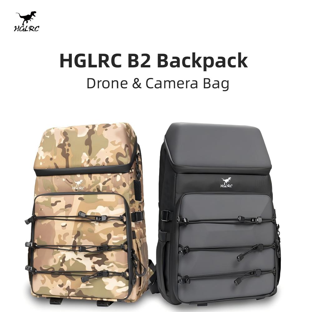 حقيبة ظهر HGLRC B2 للطائرات بد - مراجعة Drone Camera Case وسعره