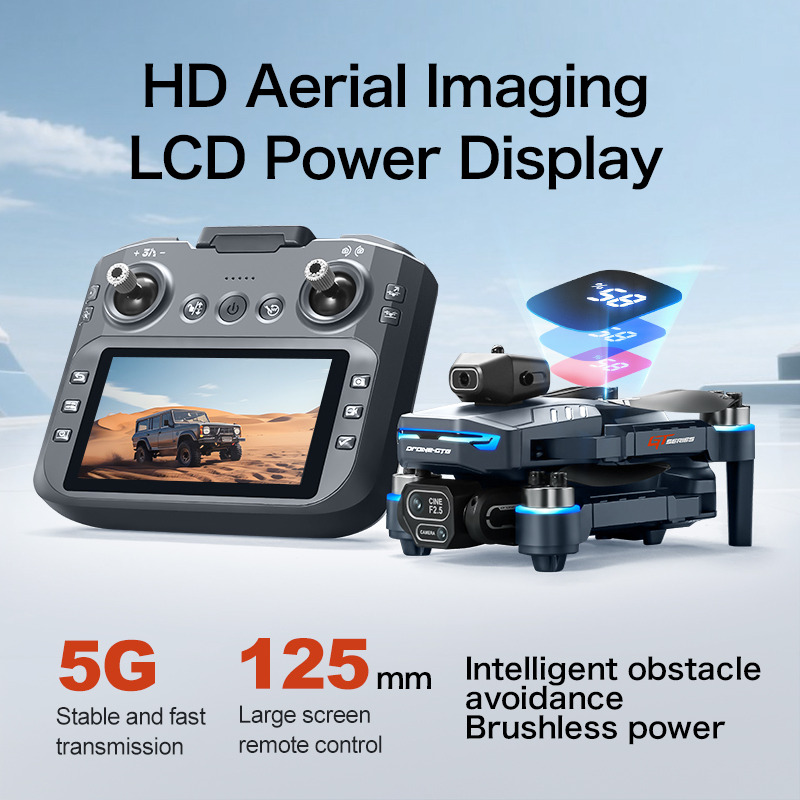طائرة بدون طيار GT8 لتجنب العو - مراجعة Drone Camera 4K وسعره