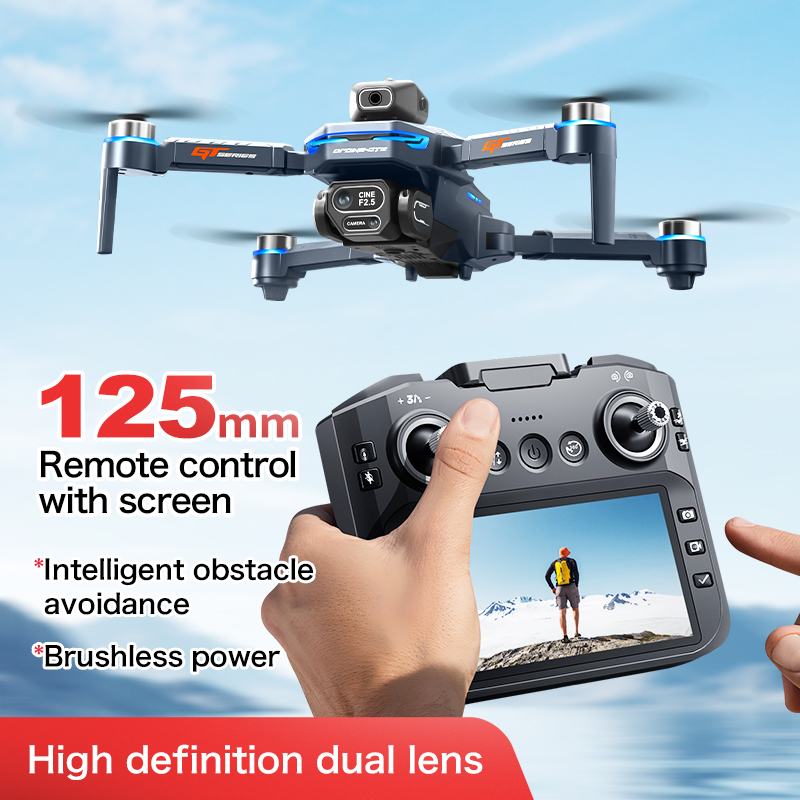 طائرة بدون طيار GT8 لتجنب العو - مراجعة Drone Camera 4K وسعره